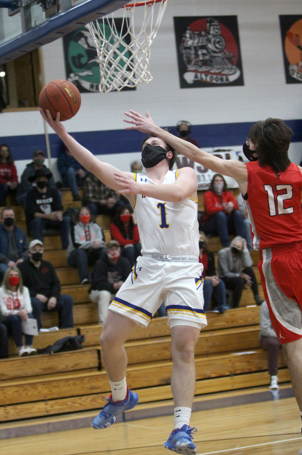 Bruce at McDonell boys basketball 2-19-21